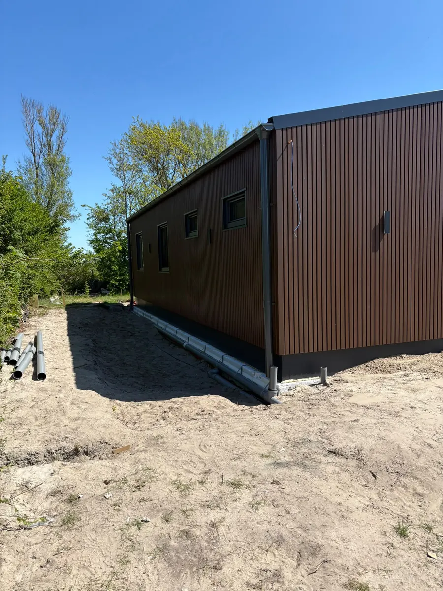 Nieuwbouwwoning in houtbouw